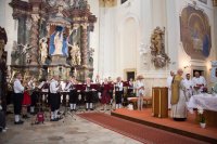 Münchenreuther Blaskapelle. Bild: Terezie Jindřichová