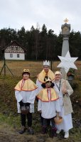 bei Målas II., v.l.: Richard Šulko d.J., Richard Šulko Jr., Kristýna Šulková, Irena Šulková. Foto: Richard Šulko