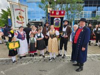 : Der BdDB beim Einzug der Trachten. Foto: Petr Malivánek. 