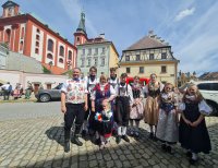 : Die Målas am Elbogener Marktplatz. Foto: Tomáš Leicht