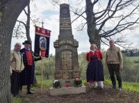 :v.l.: Josef Pilz, Måla Richard, Irena Šulková, Robert Leng. Foto: Terezie Jindřichová 