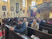 : Guter Kirchenbesuch in Netschetin. Foto: Richard Šulko
