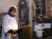 Vojtěch Šulko bei der Lesung. Bild: Richard Šulko jun.
