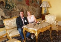 Ehepaar Šulko im goldenen Saal, Bild: Tomáš Leicht