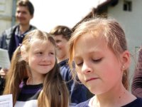 :die Kleinsten auch dabei: im Vordergrund Anna Jindřichová. Foto: Richard Šulko