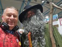 : Richard Šulko mit dem Rübezahl. Foto: Richard Šulko