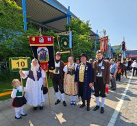 : die östlichen Egerländer vor dem Einmarsch. Foto: ein Sudetendeutscher