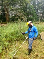 Tomáš Leicht aus Elbogen mit der Distel. Foto: Richard Šulko