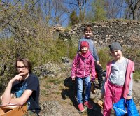 :auf der Burgruine Preitenstein. Foto: Måla Richard