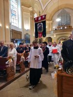 : Einzug in die Kirche. Foto: Terezie Jindřichová