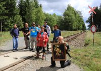 An dem Eisenbahnweg Rakovnik-Petschau. Bild: Richard Šulko